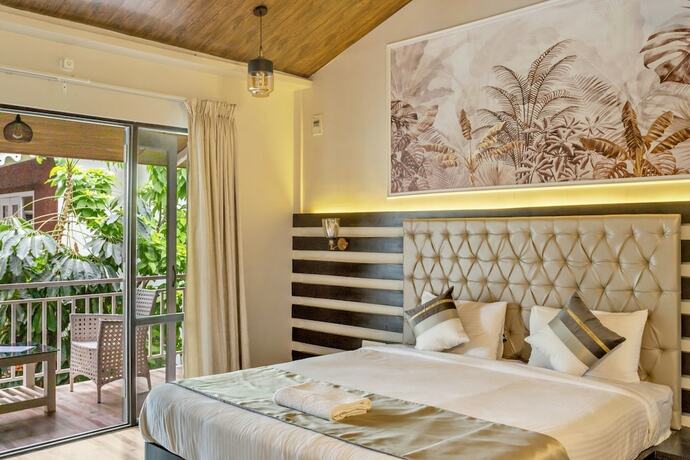 Imagen de la habitación del Hotel Asar Upper House Morjim Beach by Orion Hotels. Foto 17