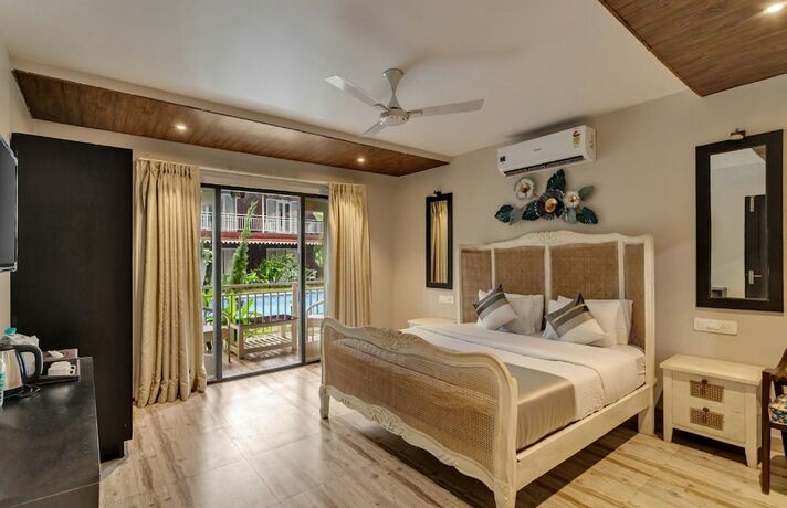 Imagen de la habitación del Hotel Asar Upper House Morjim Beach by Orion Hotels. Foto 18