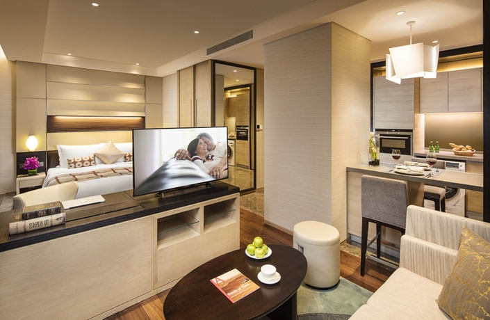Imagen de la habitación del Hotel Ascott Central Wuxi. Foto 4