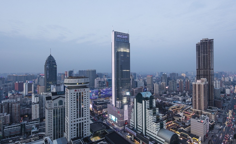 Imagen de los exteriores del Hotel Ascott Central Wuxi. Foto 10