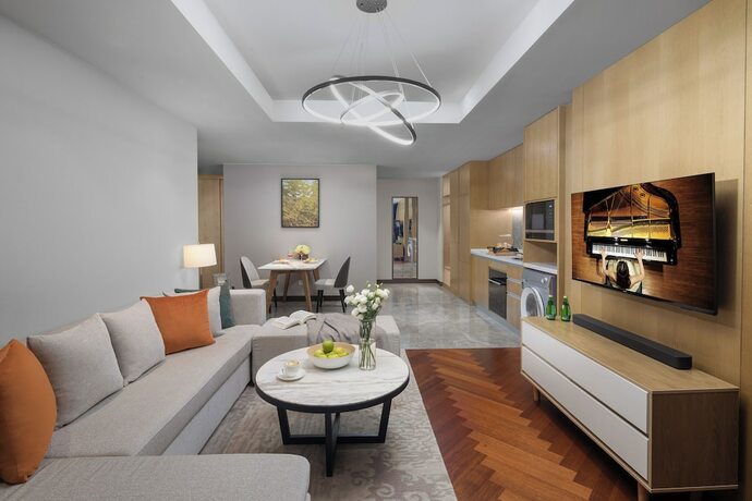Imagen de la habitación del Hotel Ascott New District Wuxi. Foto 14