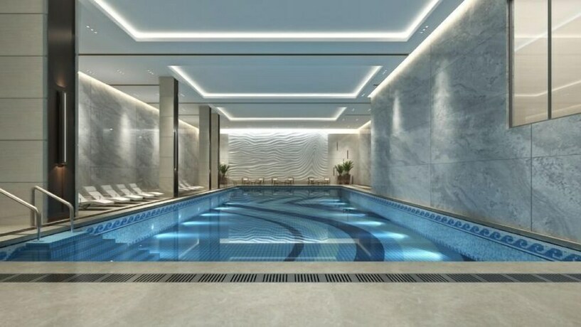 Imagen de la piscina del Hotel Ascott New District Wuxi. Foto 22