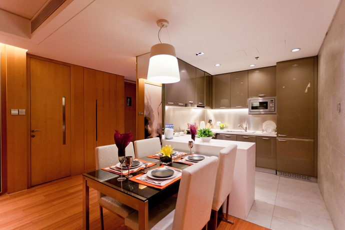 Imagen de la habitación del Hotel Ascott Raffles City Beijing. Foto 9