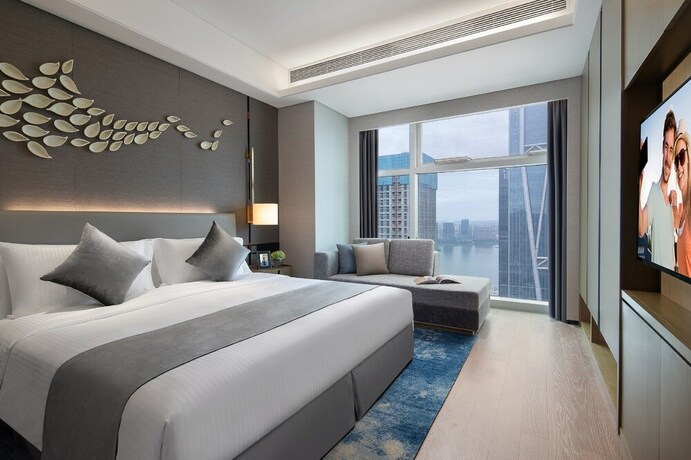 Imagen de la habitación del Hotel Ascott Xiangjiang Ffc Changsha. Foto 24