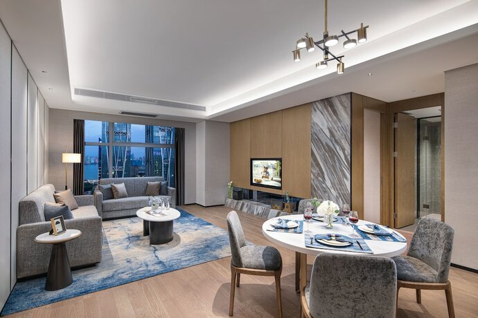 Imagen de la habitación del Hotel Ascott Xiangjiang Ffc Changsha. Foto 27
