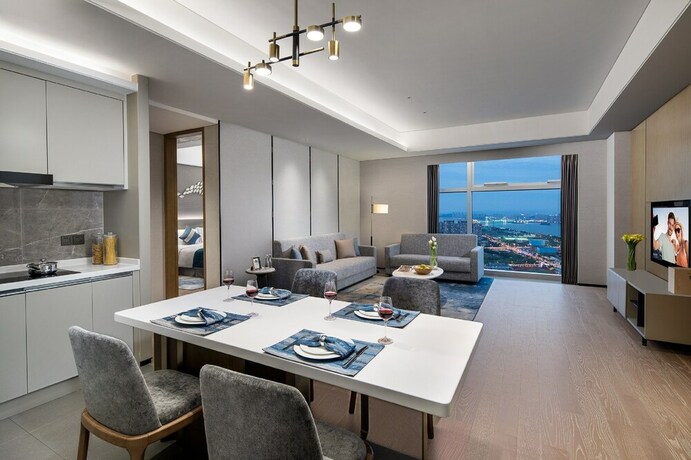 Imagen de la habitación del Hotel Ascott Xiangjiang Ffc Changsha. Foto 28
