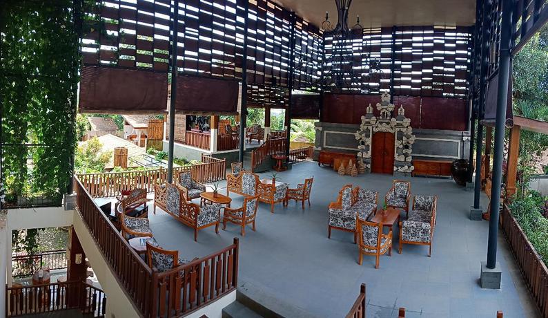 Imagen del bar/restaurante del Hotel Ashoka Tree Resort At Tanggayuda, Ubud. Foto 2