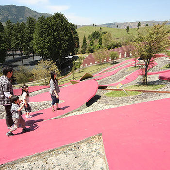 Imagen de los exteriores del Hotel Aso Farm Land. Foto 14