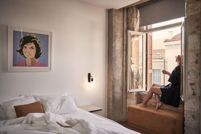 Imagen de la habitación del Hotel Asomaton. Foto 13