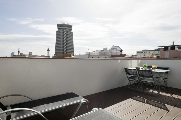 Imagen de los exteriores del Hotel Aspasios Las Ramblas Apartments. Foto 6