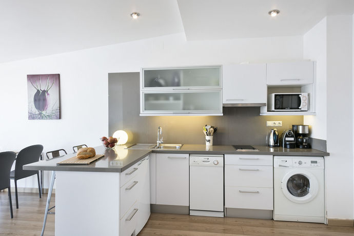 Imagen de la habitación del Hotel Aspasios Las Ramblas Apartments. Foto 3