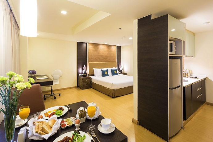 Imagen de la habitación del Hotel Aspen Suites Sukhumvit 2 Bangkok. Foto 6