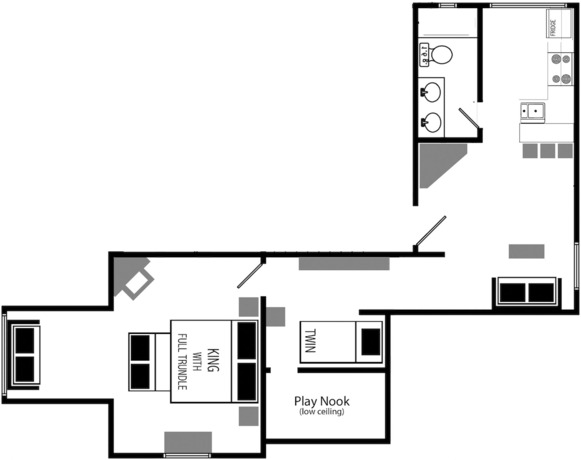 Imagen de la habitación del Hotel Aspenwood Manor South. Foto 14