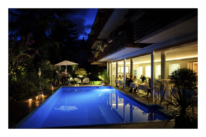 Imagen de la piscina del Hotel Aster, Merano. Foto 11