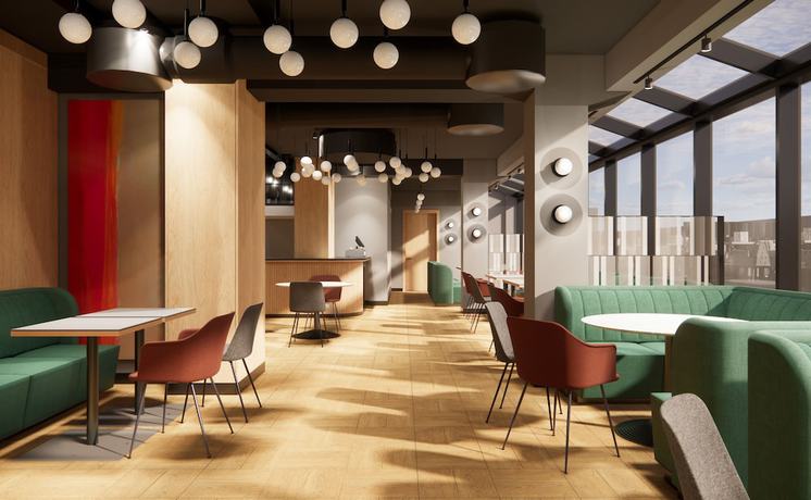 Imagen del bar/restaurante del Hotel Aston Riga. Foto 2