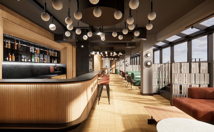 Imagen del bar/restaurante del Hotel Aston Riga. Foto 3