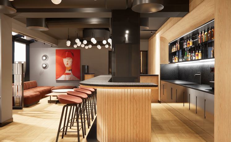 Imagen del bar/restaurante del Hotel Aston Riga. Foto 4