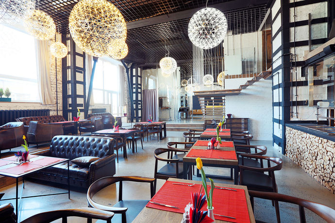 Imagen del bar/restaurante del Hotel Astoria, Vladivostok. Foto 2