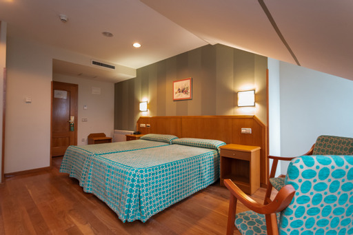 Imagen de la habitación del Hotel Astures. Foto 6