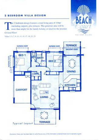 Imagen de la habitación del Hotel At Beach Court Holiday Villas. Foto 2