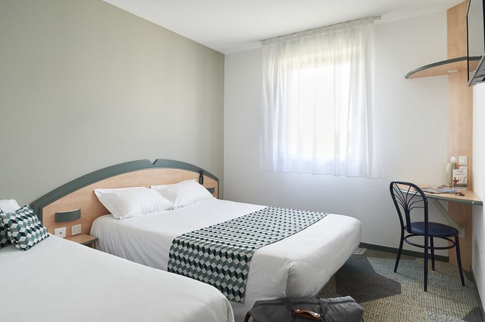 Imagen de la habitación del Hotel Atena Bordeaux Sud Est Cr&eacute;on - V&eacute;lo Friendly. Foto 17