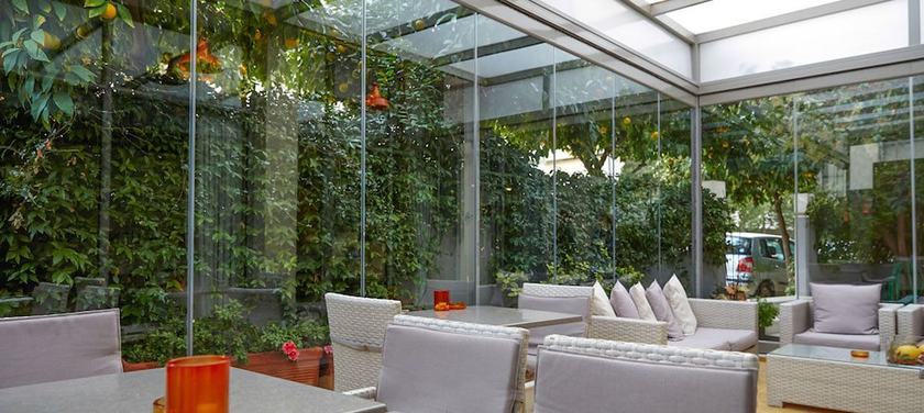 Imagen del bar/restaurante del Hotel Athens Habitat Studios. Foto 3