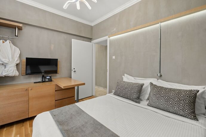 Imagen de la habitación del Hotel Athens Warehouse Boutique and Suites. Foto 19