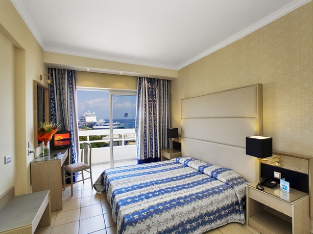 Imagen de la habitación del Hotel Athineon, Rodas. Foto 1