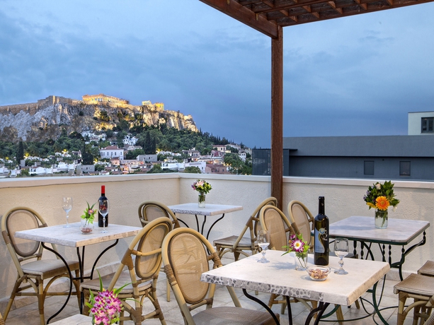 Imagen de los exteriores del Hotel Athos, Atenas. Foto 14