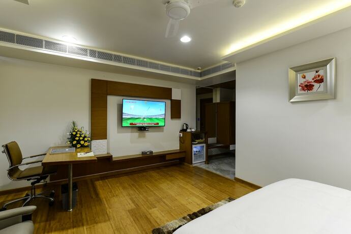 Imagen de la habitación del Hotel Atishay, Bhopal. Foto 22