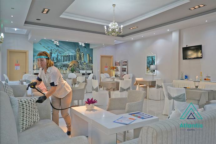 Imagen del bar/restaurante del Hotel Atlantis, Nea Kallikrateia . Foto 3