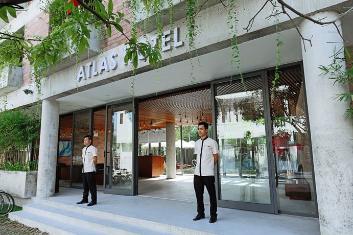 Imagen del bar/restaurante del Hotel Atlas Hoi An. Foto 9