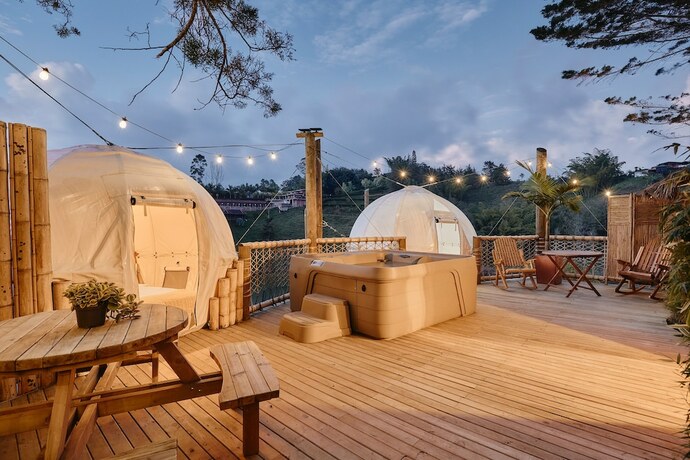 Imagen de la habitación del Hotel Atma Eco Village. Foto 14
