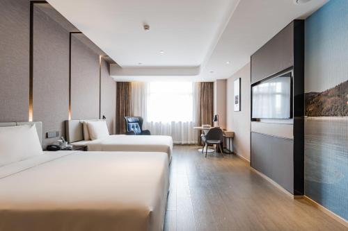 Imagen de la habitación del Hotel Atour Beijing Yizhuang New Town Majuqiao. Foto 16