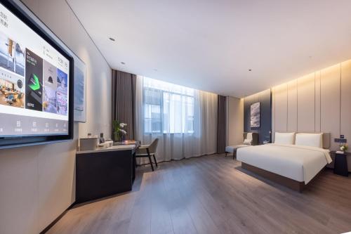 Imagen de la habitación del Hotel Atour Guangzhou Panyu Wanbo CBD Hanxi Changlong. Foto 13