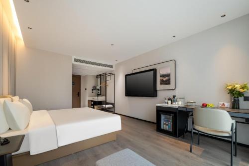 Imagen de la habitación del Hotel Atour Hangzhou Xintiandi Zhongda Intime. Foto 11