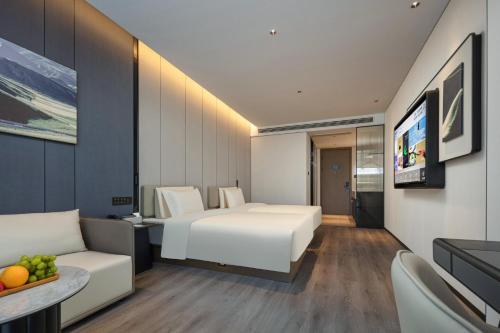 Imagen de la habitación del Hotel Atour Hangzhou Zhejiang University Xilianqiao. Foto 15