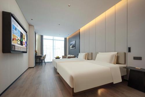 Imagen de la habitación del Hotel Atour Hangzhou Zhejiang University Xilianqiao. Foto 17