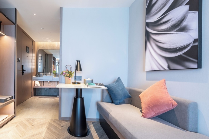 Imagen de la habitación del Hotel Atour, Hisense Plaza, May Fourth Square, Qingdao. Foto 3