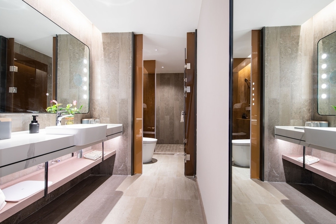 Imagen de la habitación del Hotel Atour, Hisense Plaza, May Fourth Square, Qingdao. Foto 4