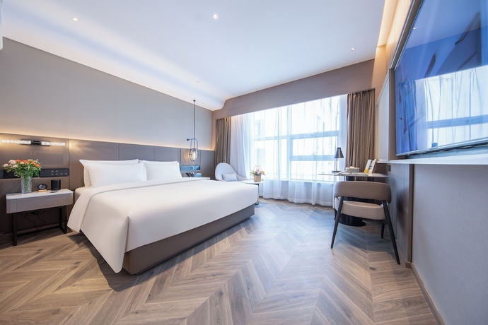 Imagen de la habitación del Hotel Atour, Hisense Plaza, May Fourth Square, Qingdao. Foto 5