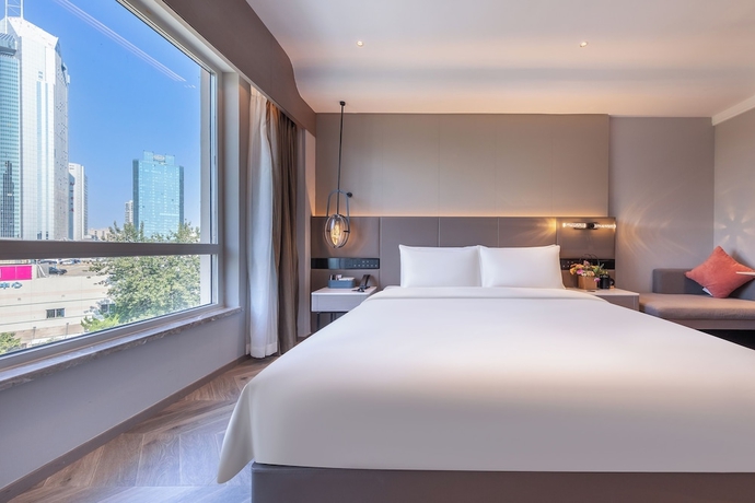 Imagen de la habitación del Hotel Atour, Hisense Plaza, May Fourth Square, Qingdao. Foto 7