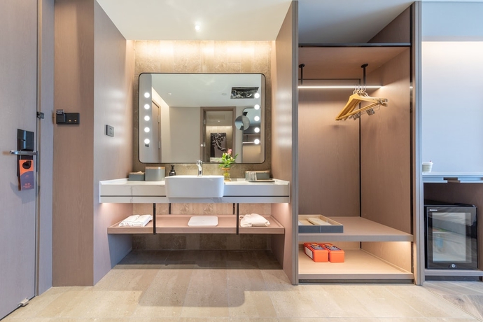 Imagen de la habitación del Hotel Atour, Hisense Plaza, May Fourth Square, Qingdao. Foto 9