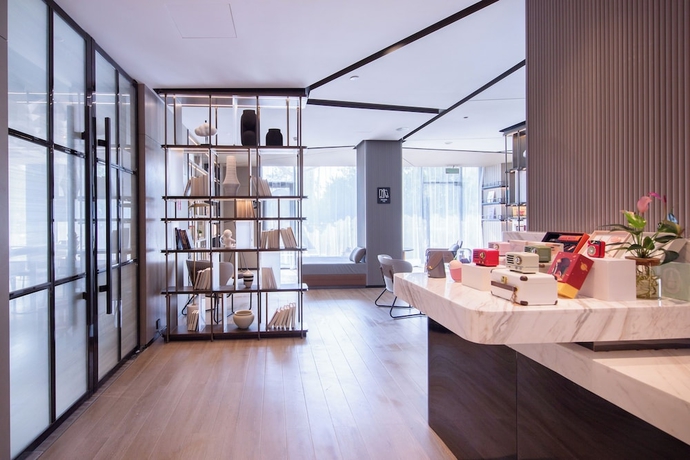 Imagen de los interiores del Hotel Atour, Hisense Plaza, May Fourth Square, Qingdao. Foto 15