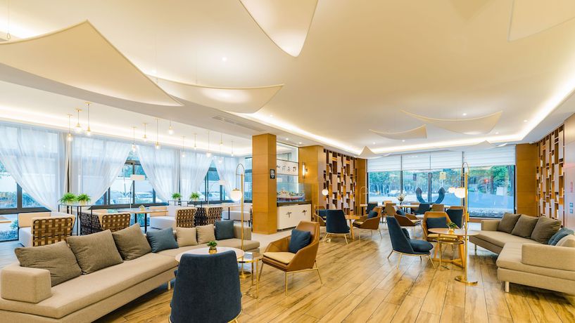 Imagen de los interiores del Hotel Atour Hongqiao National Exhibition Center Minbei Road Shanghai. Foto 7