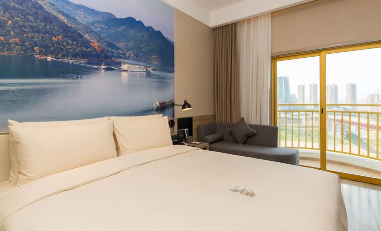 Imagen de la habitación del Hotel Atour Hotel Chongqing Hongyadong Riverview. Foto 4