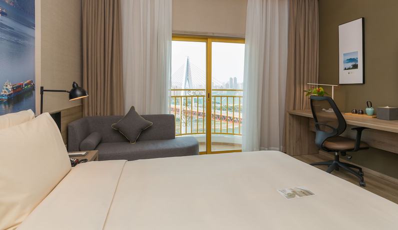 Imagen de la habitación del Hotel Atour Hotel Chongqing Hongyadong Riverview. Foto 18