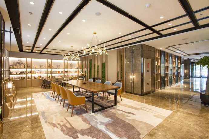 Imagen de los interiores del Hotel Atour Hotel Hunnan Olympic Center Shenyang. Foto 5
