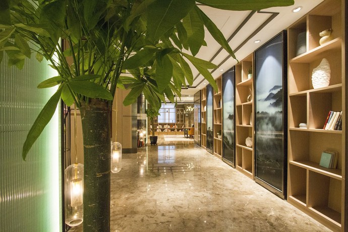Imagen de los interiores del Hotel Atour Hotel Hunnan Olympic Center Shenyang. Foto 9