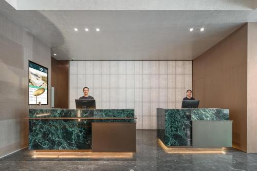 Imagen de los interiores del Hotel Atour Hotel Qingdao Tangdao Bay Jinggangshan Station. Foto 6
